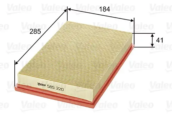 VALEO 585220 Hava Filtresi