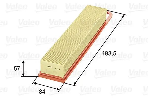 VALEO 585247 Hava Filtresi