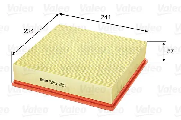 VALEO 585295 Hava Filtresi 88VB9601AA