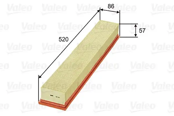 VALEO 585323 Hava Filtresi A1110940304
