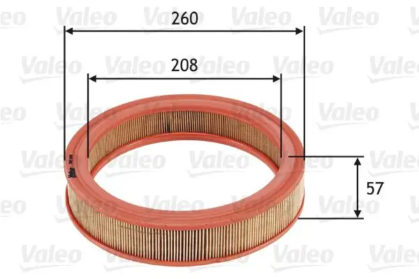 VALEO 585686 Hava Filtresi
