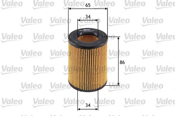 VALEO 586547 Yağ Filtresi 2632027100