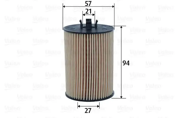 VALEO 586560 Yağ Filtresi A2661840325
