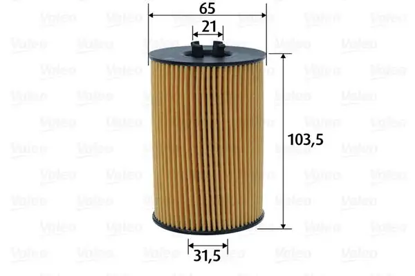 VALEO 586617 Yağ Filtresi
