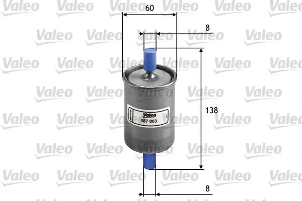 VALEO 587003 Yakıt Filtresi