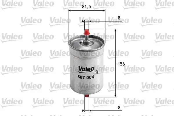 VALEO 587004 Yakıt Filtresi