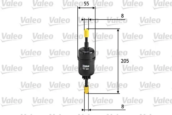 VALEO 587023 Yakıt Filtresi