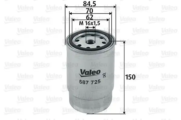 VALEO 587725 Yakıt Filtresi