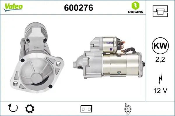 VALEO 600276 Marş Motoru 3610042300