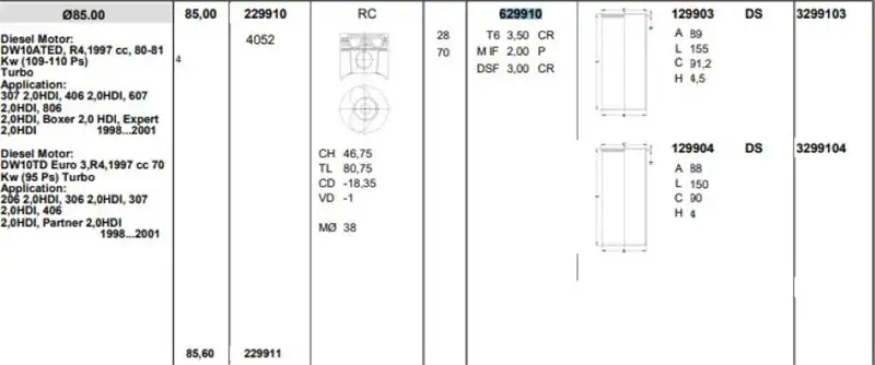 KONEKS 629910 Motor Segmanı (STD)
