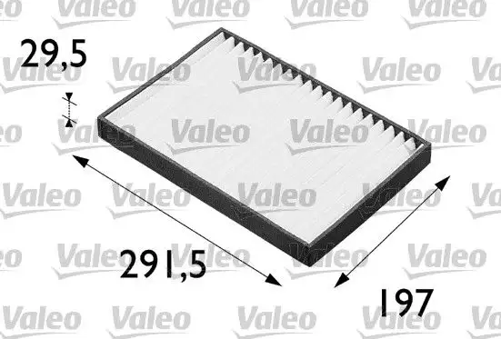 VALEO 698662 Polen Filtresi