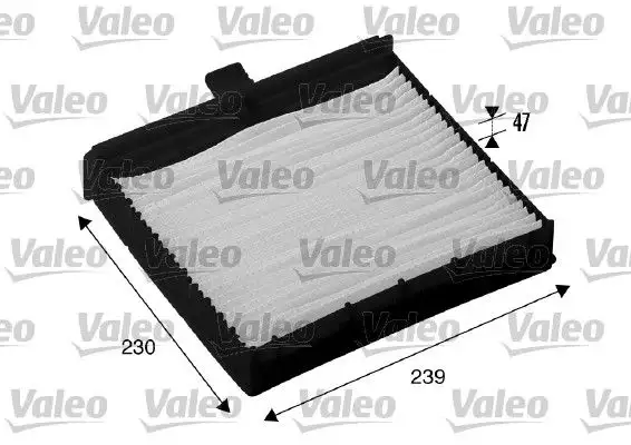 VALEO 698736 Polen Filtresi 7701055110
