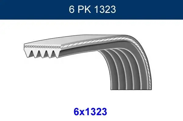 GMB 6PK1323 Kayış