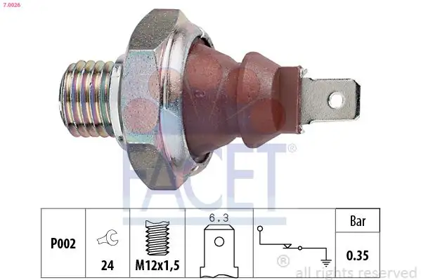 FACET 7.0026 Yağ Müşiri