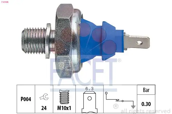 FACET 7.0108 Yağ Müşiri
