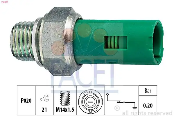 FACET 7.0131 Yağ Müşiri