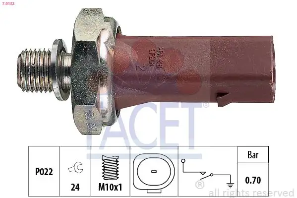 FACET 7.0132 Yağ Müşiri