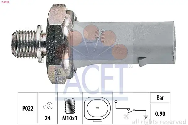 FACET 7.0134 Yağ Müşiri