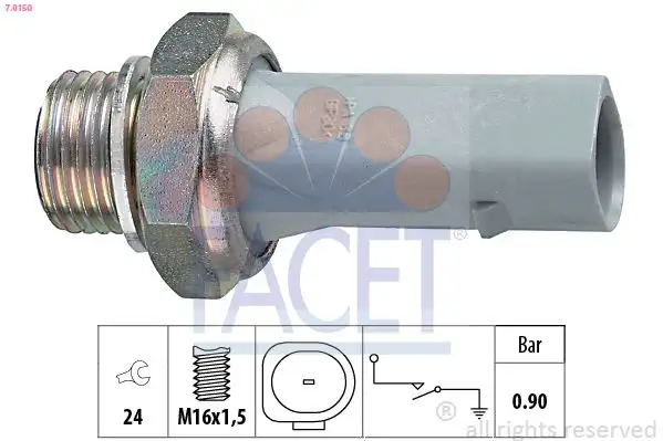 FACET 7.0150 Yağ Müşiri 047919081B