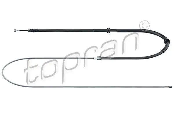 TOPRAN 701504001 El Fren Halatı (Arka) A4154200185