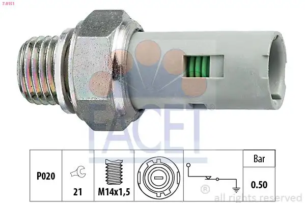 FACET 7.0151 Yağ Müşiri