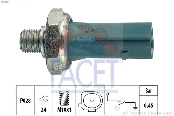 FACET 7.0174 Yağ Müşiri 079919081D