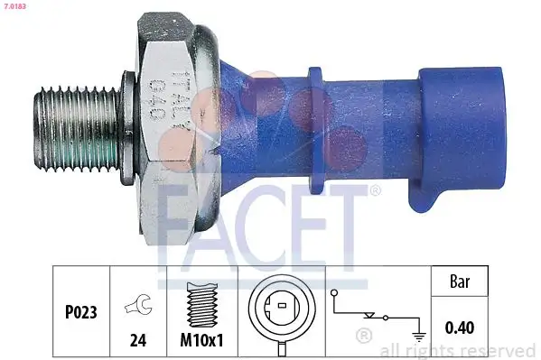 FACET 7.0183 Yağ Müşiri