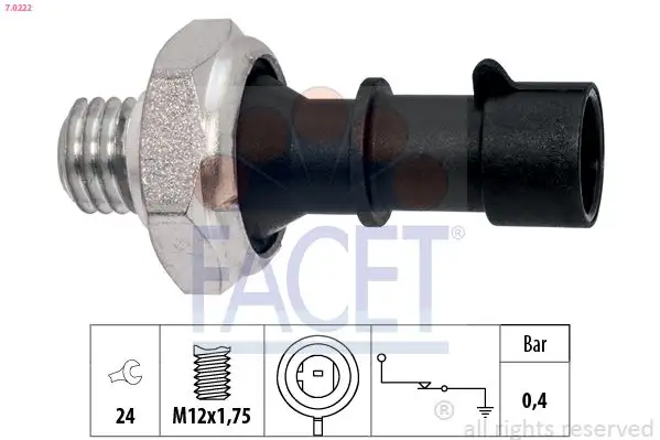 FACET 7.0222 Yağ Müşiri 55508858