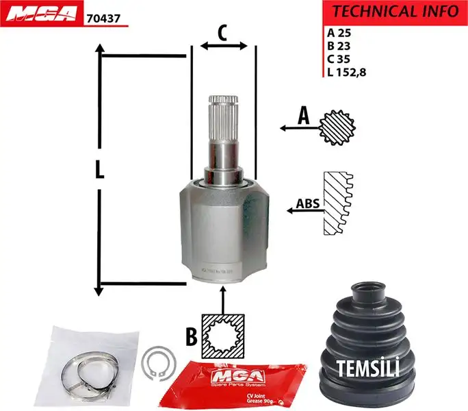 MGA 70437 Aks Kafası (Sol İç)
