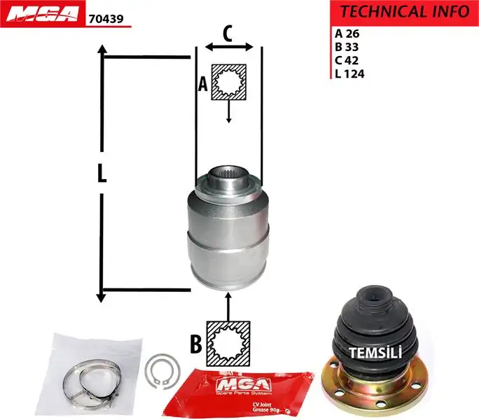 MGA 70439 Aks Kafası (Sağ İç)