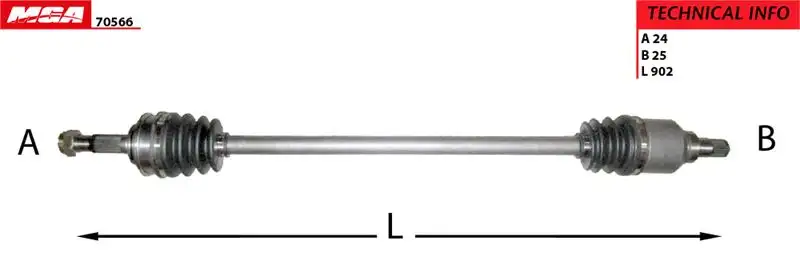MGA 70566 Ön Aks (Sağ)