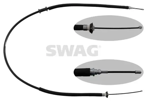 SWAG 70949619 El Fren Halatı (Arka) 46752977