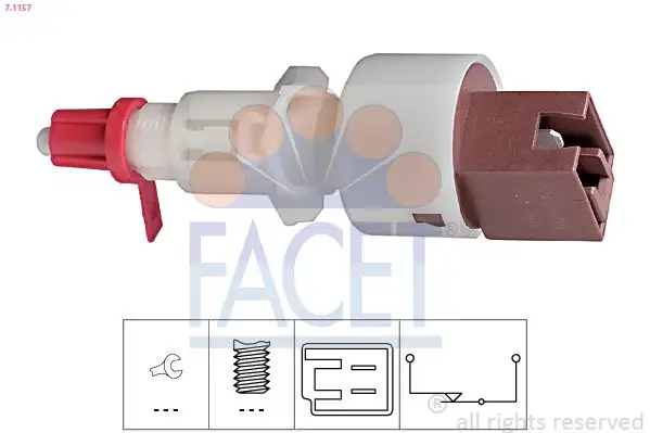 FACET 7.1157 Debriyaj Pedal Müşiri 500365771