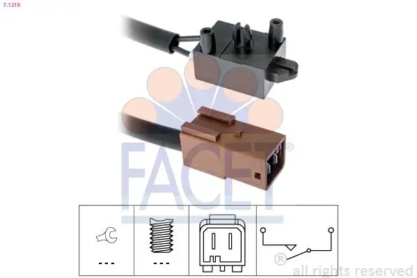 FACET 7.1219 Debriyaj Pedal Müşiri 212778