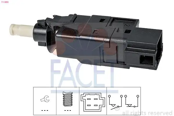 FACET 7.1260 Fren Müşiri A0015453809