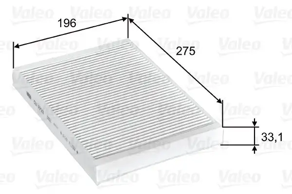 VALEO 715597 Polen Filtresi