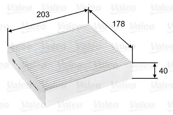 VALEO 715603 Polen Filtresi MR958016P