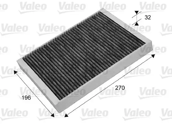 VALEO 715635 Polen Filtresi (Karbonlu) 647945