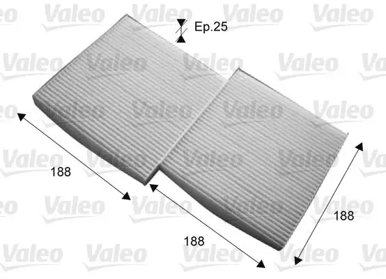 VALEO 715714 Polen Filtresi