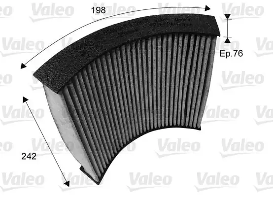 VALEO 715719 Polen Filtresi (Karbonlu) 64119237555