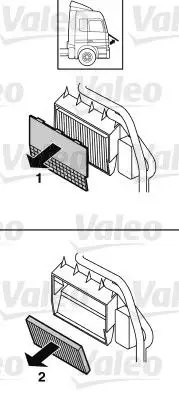 VALEO 716019 Polen Filtresi A9408350047