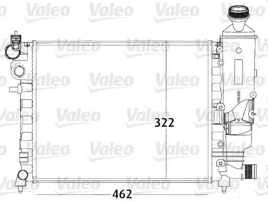 VALEO 731498 Radyatör