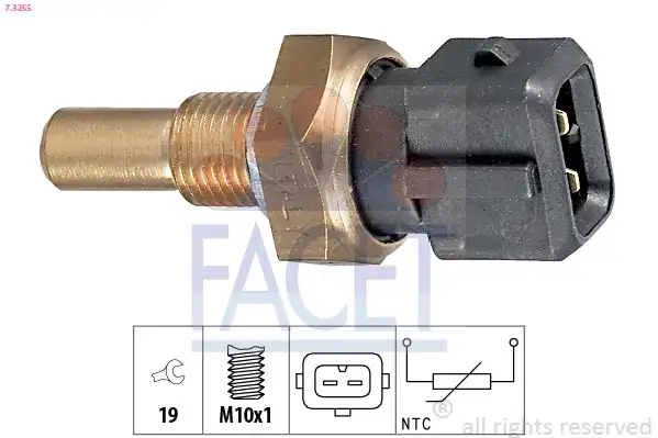 FACET 7.3255 Yağ Sıcaklık Sensörü 059919563