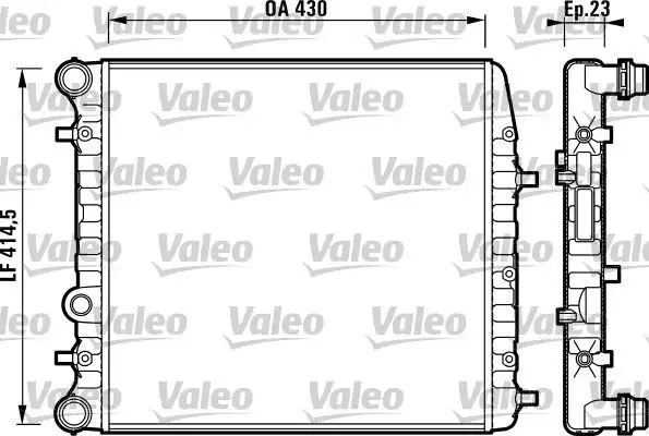 VALEO 732863 Radyatör