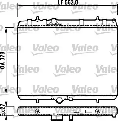 VALEO 732894 Radyatör 1330G9