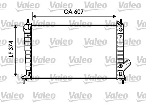 VALEO 734830 Radyatör 5193388