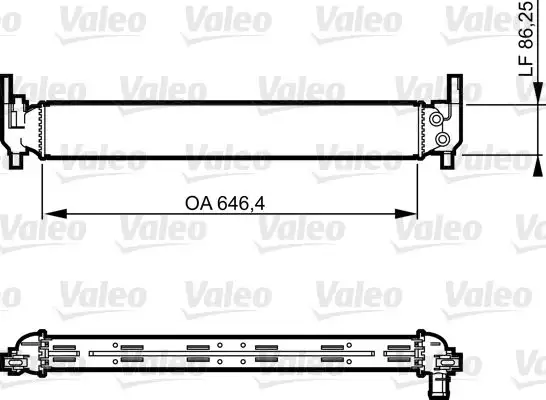 VALEO 735310 Radyatör 6R0145805H
