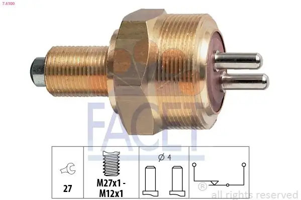FACET 7.6100 Geri Vites Müşiri