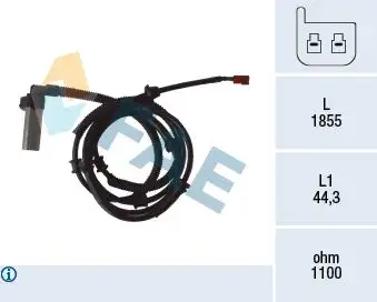FAE 78069 ABS Hız Sensörü (Arka Sağ) 56027722