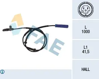 FAE 78076 ABS Hız Sensörü (Arka)
